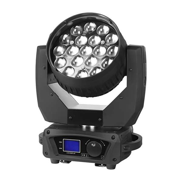 LED19顆調焦搖頭燈