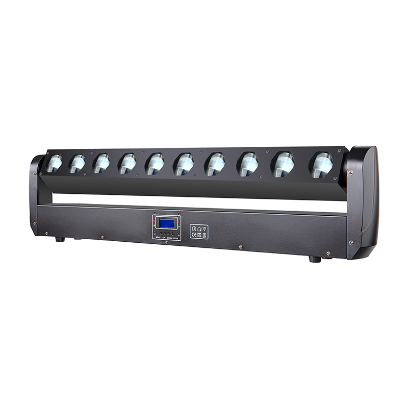 LED 10顆40W 光束染色搖頭燈