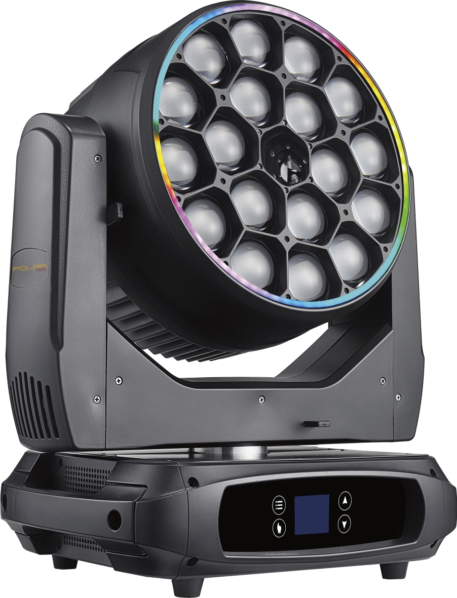 LED18顆40W激光蜂眼搖頭燈