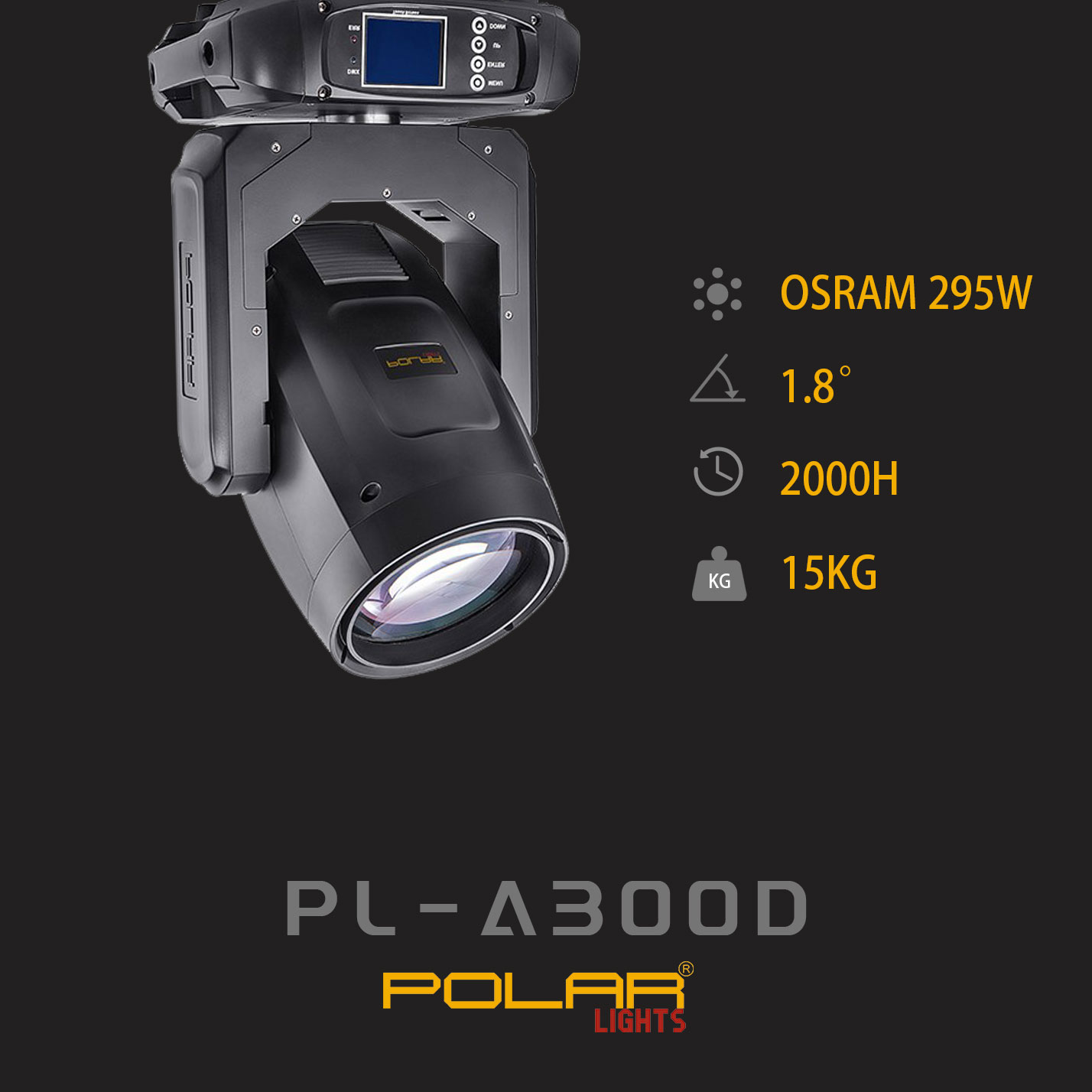 300W Super Beam Moving Head